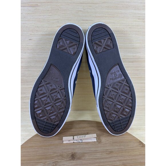 NEW Converse Chuck Taylor All Star Low Navy Blue Canvas Athletic Shoes Mens 9 - Picture 8 of 8